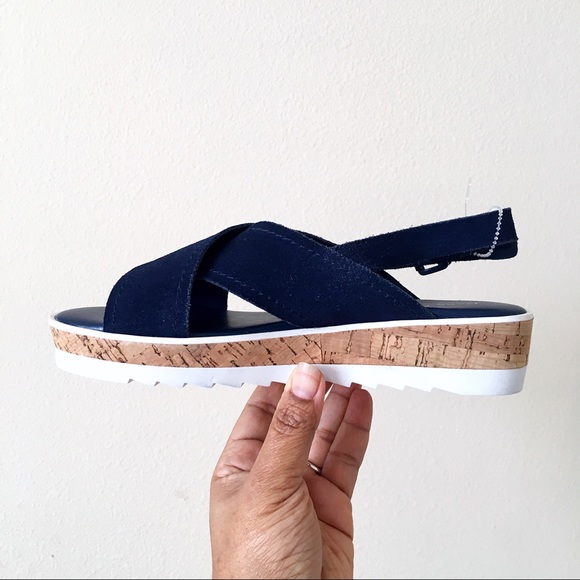 Marc Fisher Glitze Wedge Sport lug sole Sandal - Picture 4 of 6